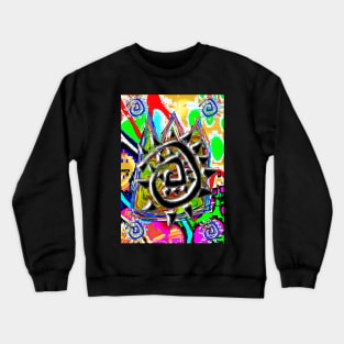 abstract sun 1 Crewneck Sweatshirt